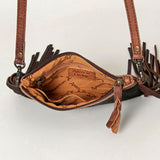 American Darling Small Crossbody Hair On Genuine Leather Western Women Bag Handbag Purse | for Cute