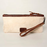 American Darling ADBG344BO Wristlet Hair On Genuine Leather women bag western handbag purse