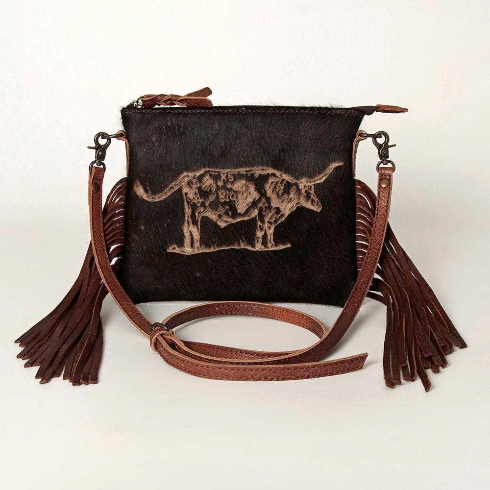 American Darling Small Crossbody Genuine Leather women bag western handbag purse