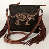 American Darling Small Crossbody Genuine Leather women bag western handbag purse