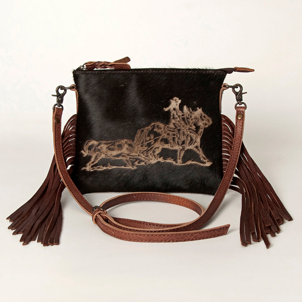 American Darling Small Crossbody Genuine Leather women bag western handbag purse