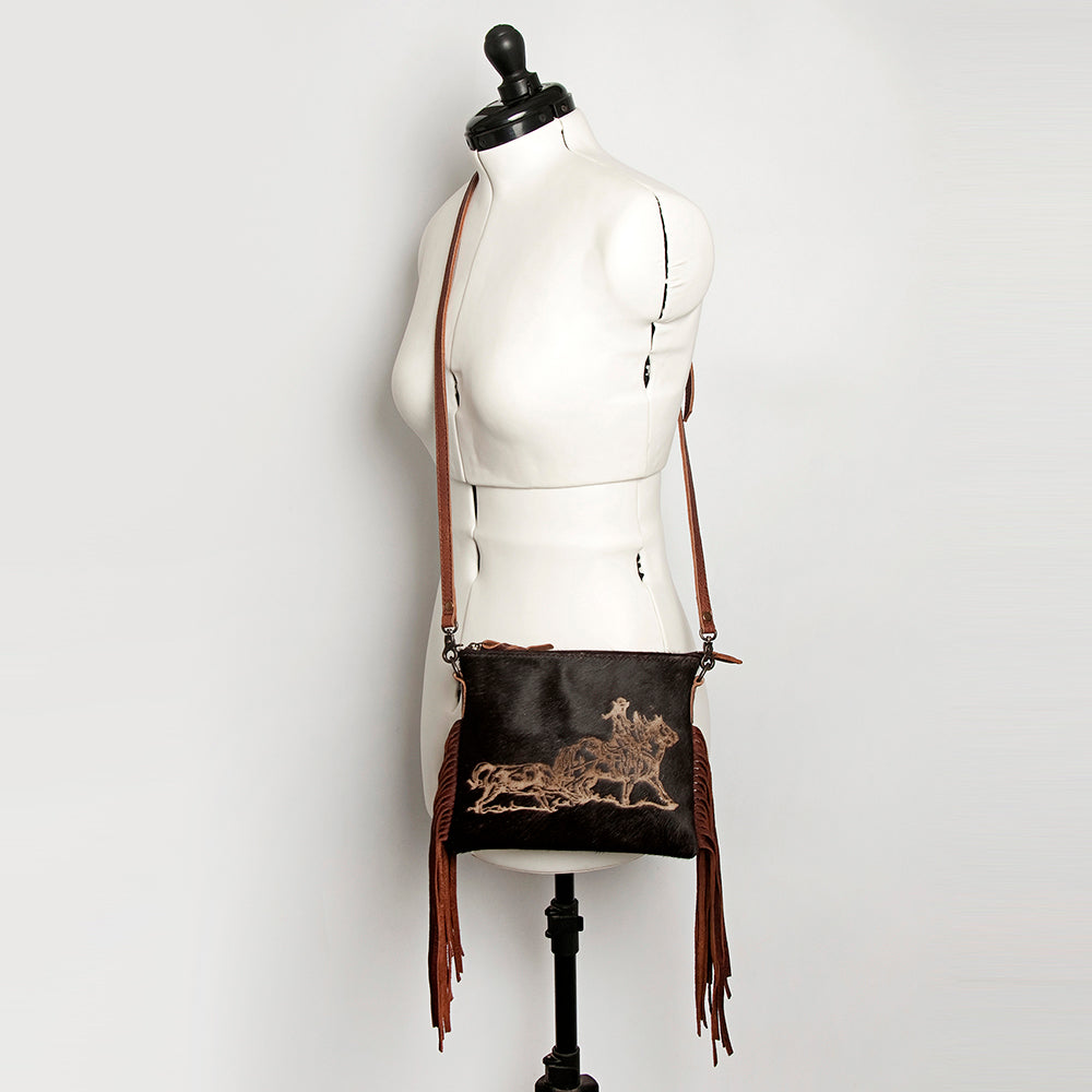 American Darling Small Crossbody Genuine Leather women bag western handbag purse