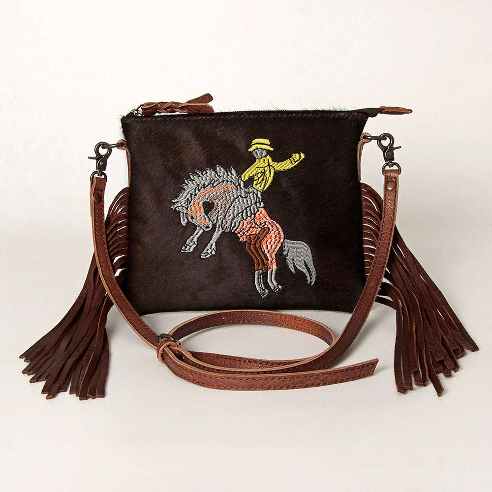 American Darling Small Crossbody Genuine Leather women bag western handbag purse