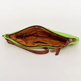 American Darling ADBG344CD Wristlet Hair On Genuine Leather women bag western handbag purse