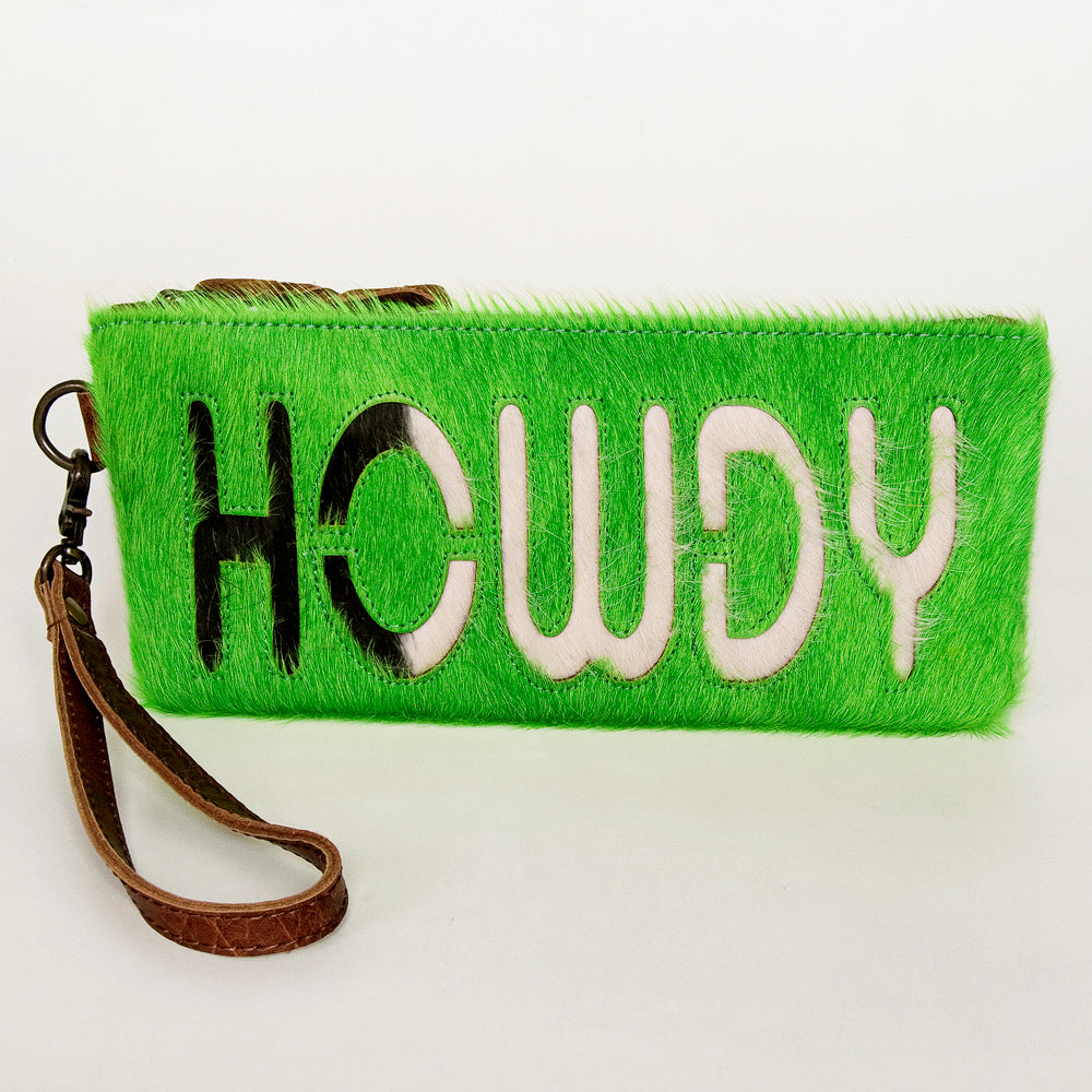 American Darling Wristlet Hair on Genuine Leather Western Women Bag | Handbag Purse | Women Wristlet | Wristlet Wristlet | Travel Wristlet | Leather Wristlet | Clutch Wristlet