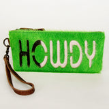 American Darling Wristlet Hair on Genuine Leather Western Women Bag | Handbag Purse | Women Wristlet | Wristlet Wristlet | Travel Wristlet | Leather Wristlet | Clutch Wristlet