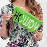 American Darling Wristlet Hair on Genuine Leather Western Women Bag | Handbag Purse | Women Wristlet | Wristlet Wristlet | Travel Wristlet | Leather Wristlet | Clutch Wristlet