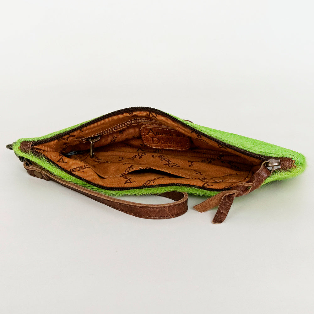 American Darling Wristlet Hair on Genuine Leather Western Women Bag | Handbag Purse | Women Wristlet | Wristlet Wristlet | Travel Wristlet | Leather Wristlet | Clutch Wristlet