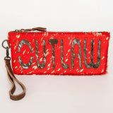 American Darling ADBG344CO Wristlet Hair On Genuine Leather women bag western handbag purse