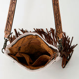 ADBGS192AX American Darling Hand Tooled Hair On Genuine Leather Women Bag Western Handbag Purse