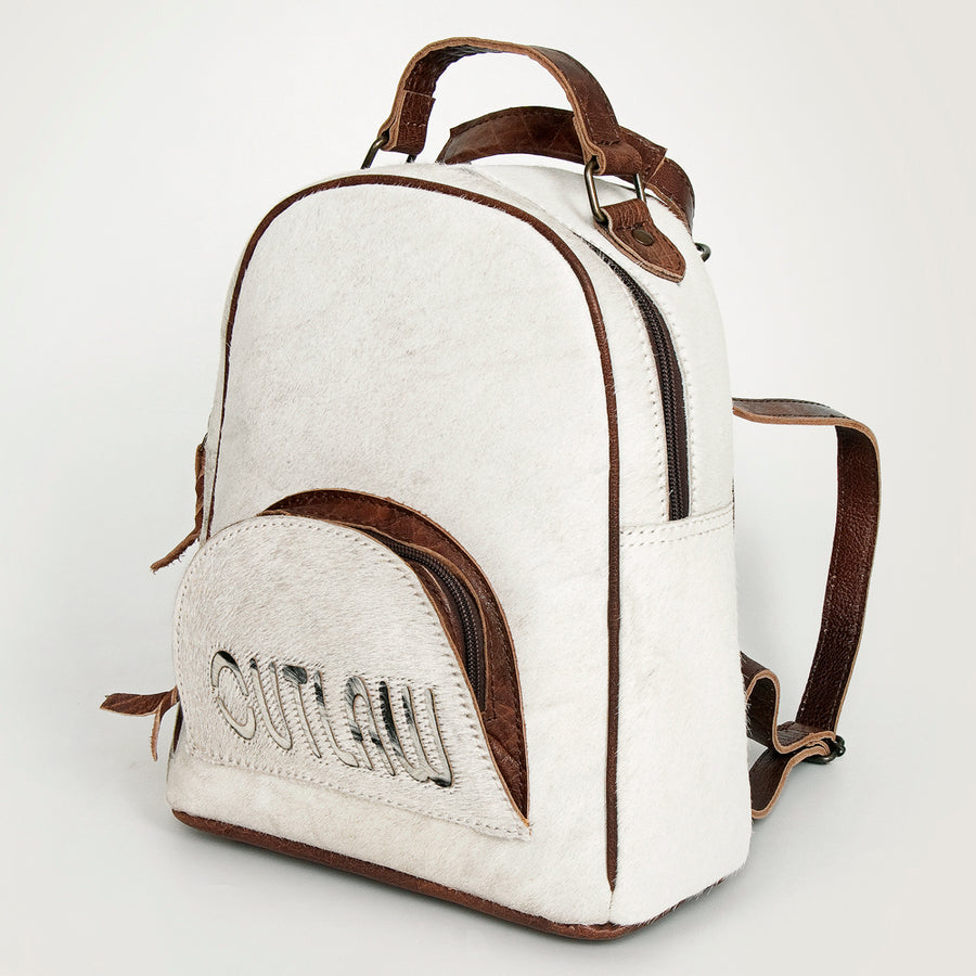 American Darling Backpack Hair on Genuine Leather Western Women Bag | for Laptop School Purse Travel - Uhorse
