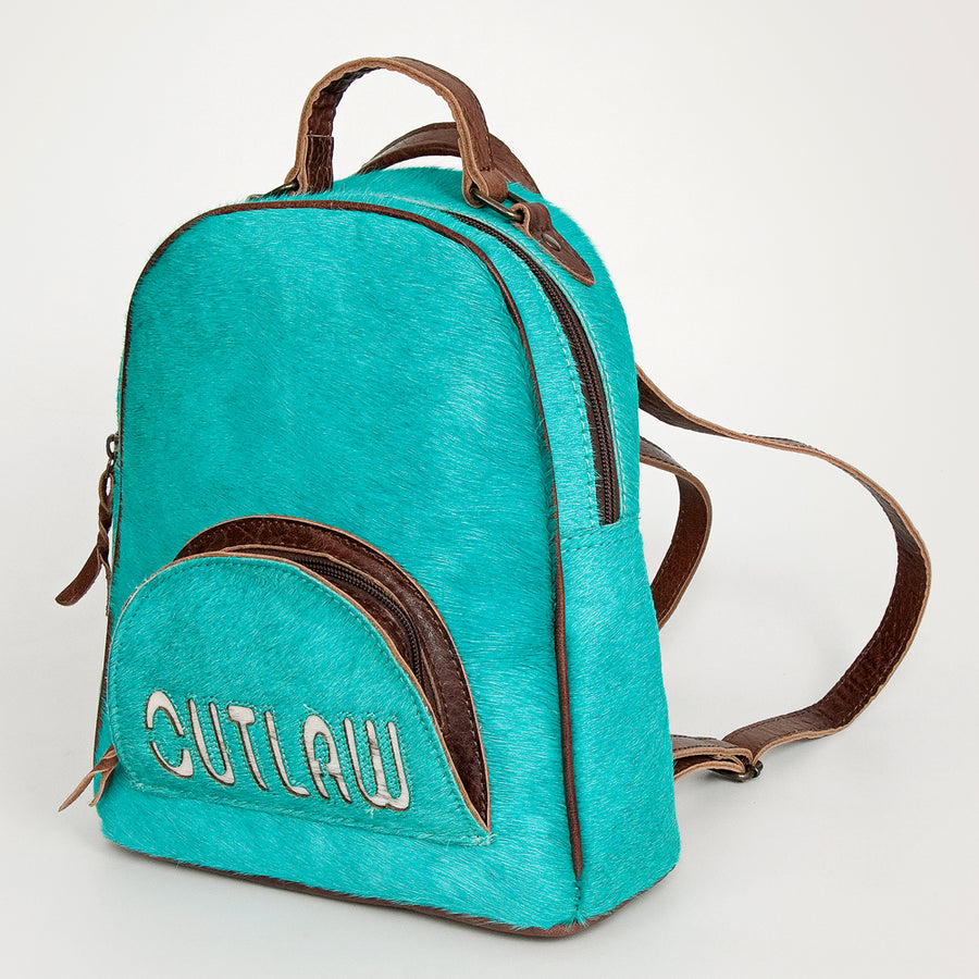 American Darling Backpack Hair on Genuine Leather Western Women Bag | for Laptop School Purse Travel - Uhorse