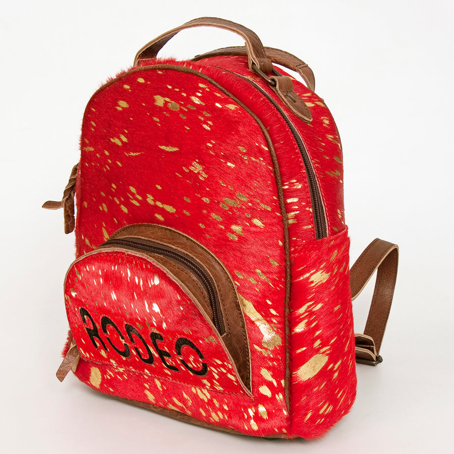 American Darling Backpack Hair on Genuine Leather Western Women Bag | for Laptop School Purse Travel - Uhorse