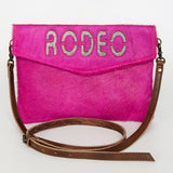 American Darling Envelope Hair-On Genuine Leather Western Women Bag Handbag Purse | for Cute