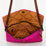 American Darling Envelope Hair-On Genuine Leather Western Women Bag Handbag Purse | for Cute