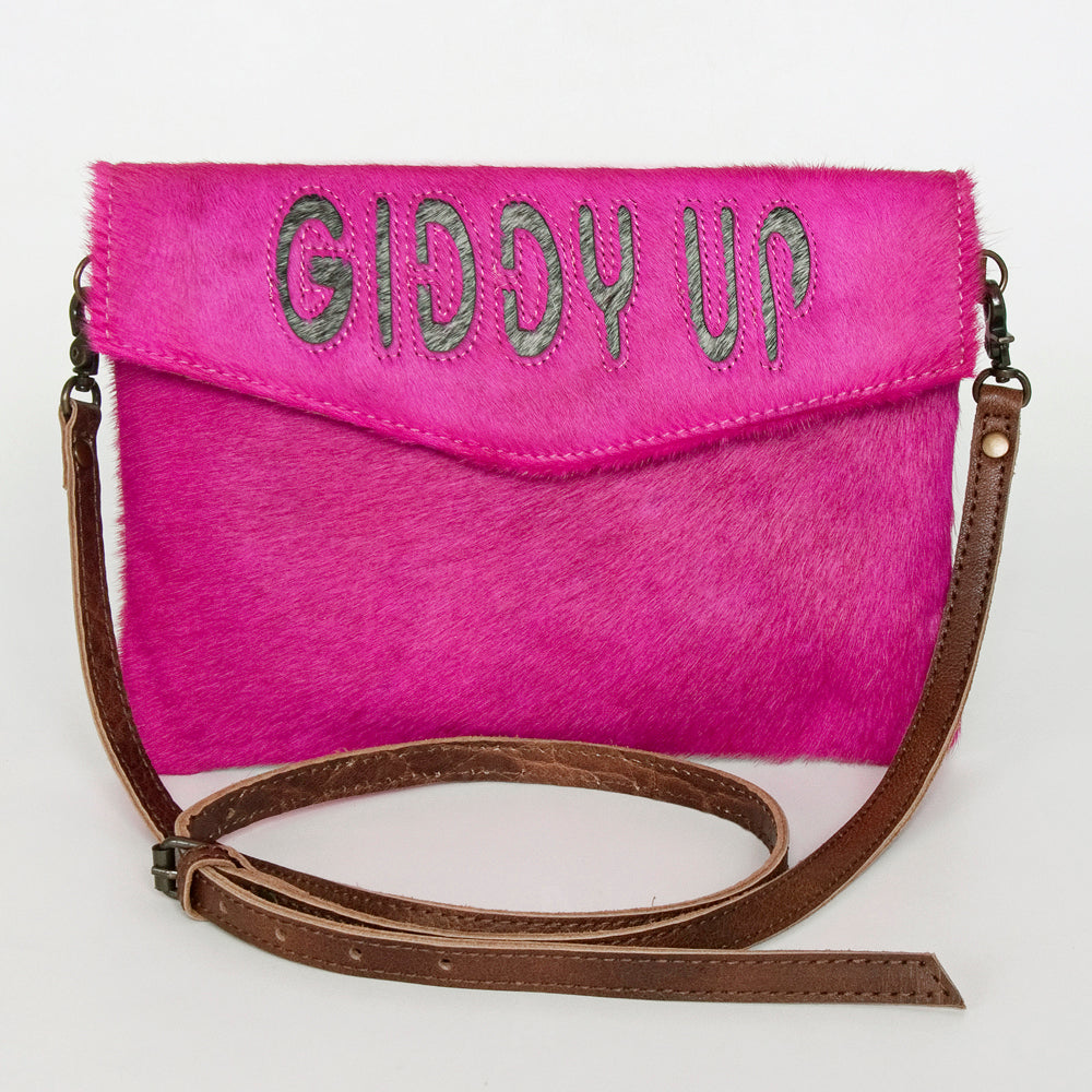 American Darling Envelope Hair-On Genuine Leather Western Women Bag Handbag Purse | for Cute