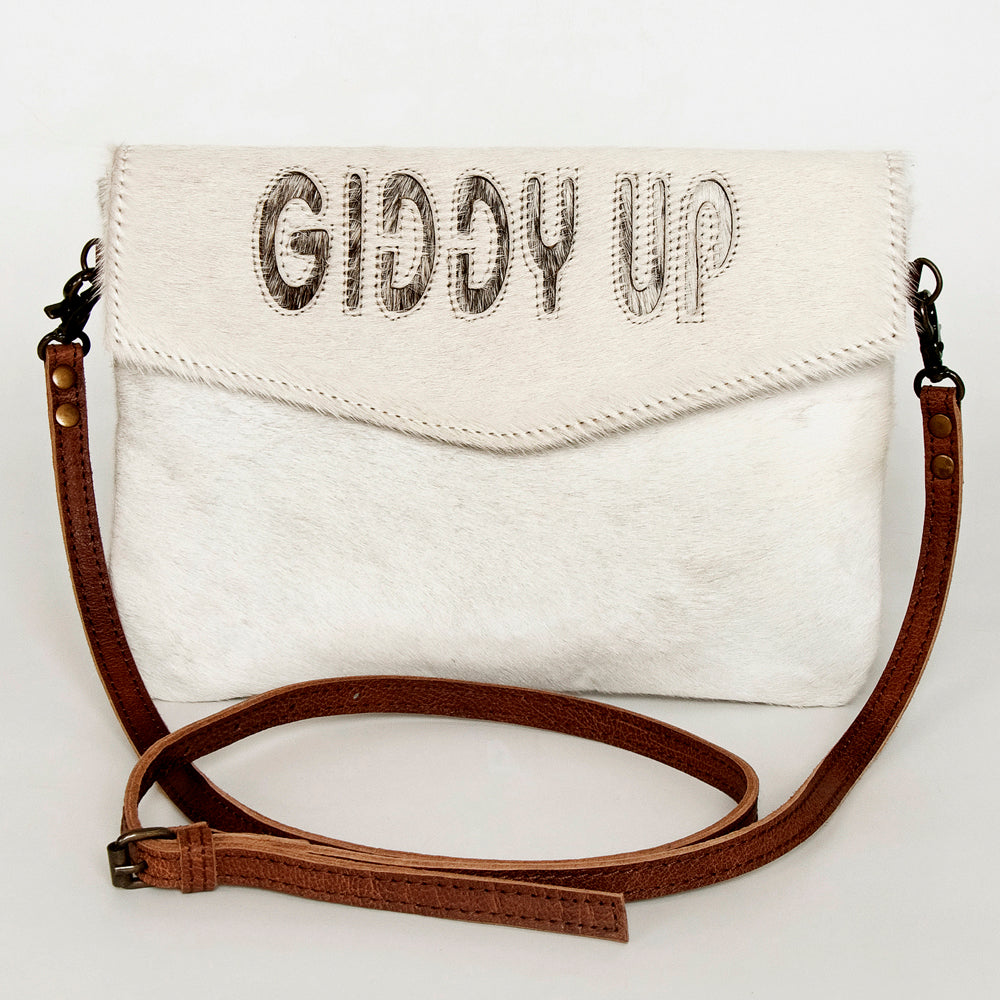 American Darling Envelope Hair-On Genuine Leather Western Women Bag Handbag Purse | for Cute