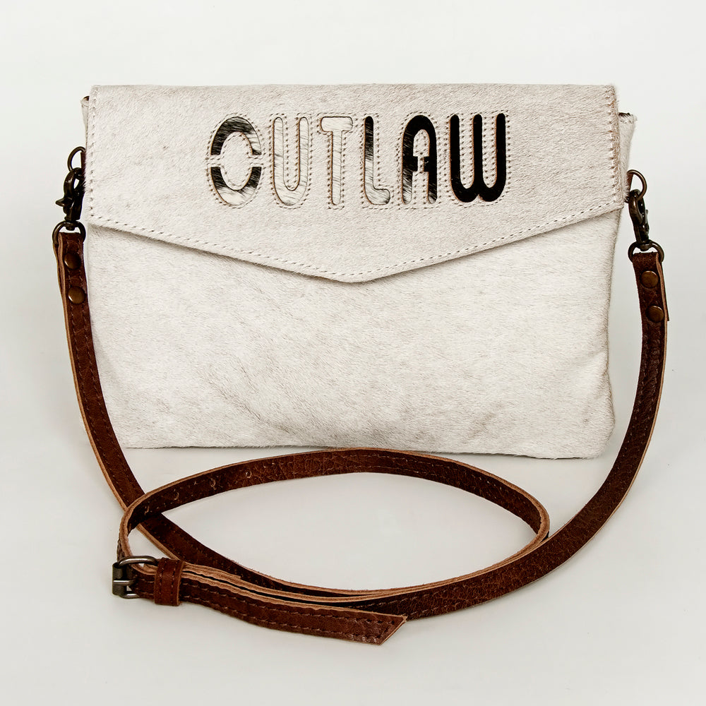 American Darling Envelope Hair-On Genuine Leather Western Women Bag Handbag Purse | for Cute