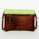 American Darling Envelope Hair-On Genuine Leather Western Women Bag Handbag Purse | for Cute