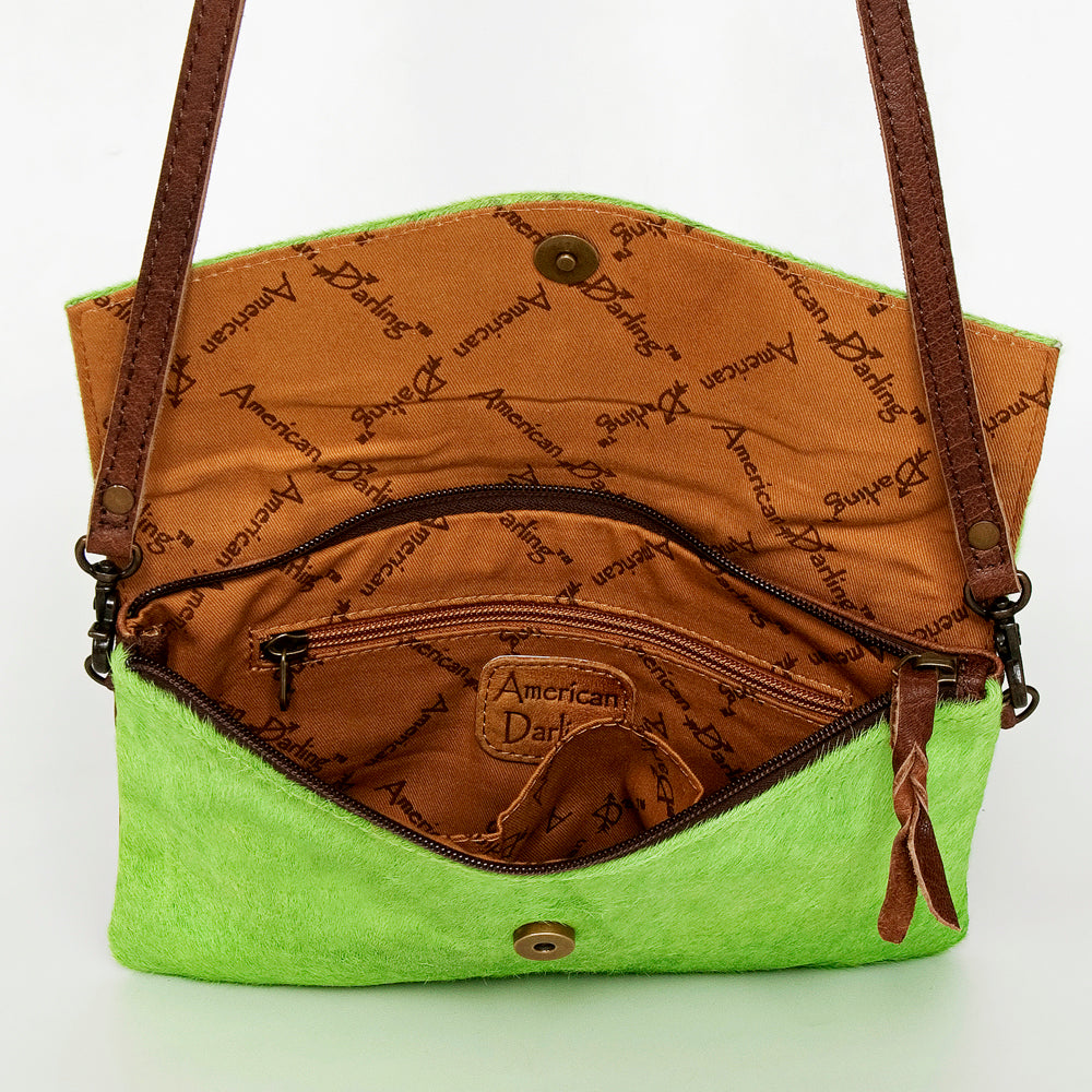 American Darling Envelope Hair-On Genuine Leather Western Women Bag Handbag Purse | for Cute