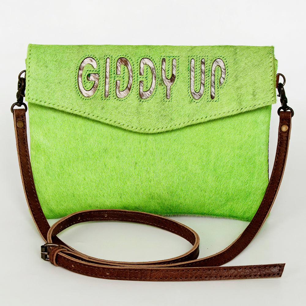 American Darling Envelope Hair-On Genuine Leather Western Women Bag Handbag Purse | for Cute