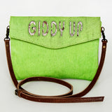 American Darling Envelope Hair-On Genuine Leather Western Women Bag Handbag Purse | for Cute