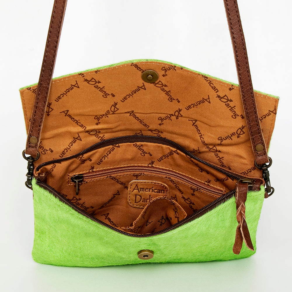 American Darling Envelope Hair-On Genuine Leather Western Women Bag Handbag Purse | for Cute