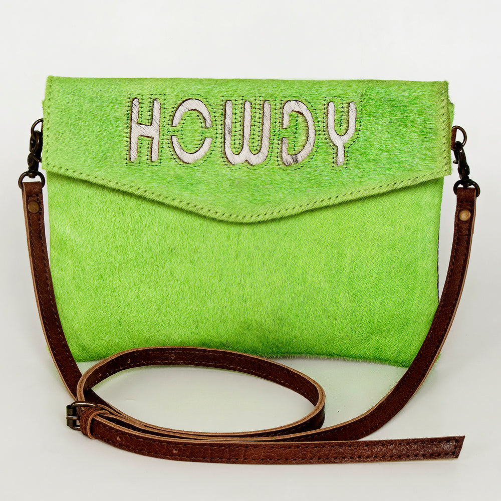 American Darling Envelope Hair-On Genuine Leather Western Women Bag Handbag Purse | for Cute