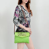 American Darling Envelope Hair-On Genuine Leather Western Women Bag Handbag Purse | for Cute