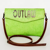 American Darling Envelope Hair-On Genuine Leather Western Women Bag Handbag Purse | for Cute