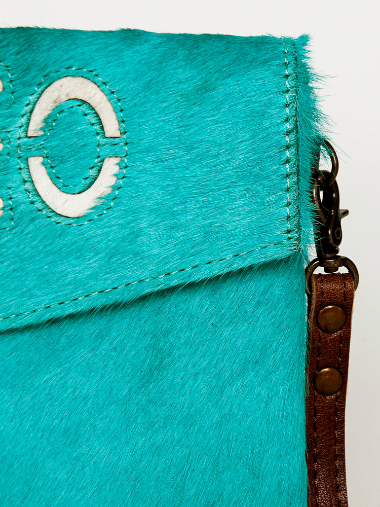 American Darling Envelope Hair-On Genuine Leather Western Women Bag Handbag Purse | for Cute