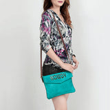 American Darling Envelope Hair-On Genuine Leather Western Women Bag Handbag Purse | for Cute