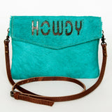 American Darling Envelope Hair-On Genuine Leather Western Women Bag Handbag Purse | for Cute