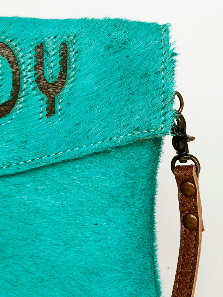 American Darling Envelope Hair-On Genuine Leather Western Women Bag Handbag Purse | for Cute