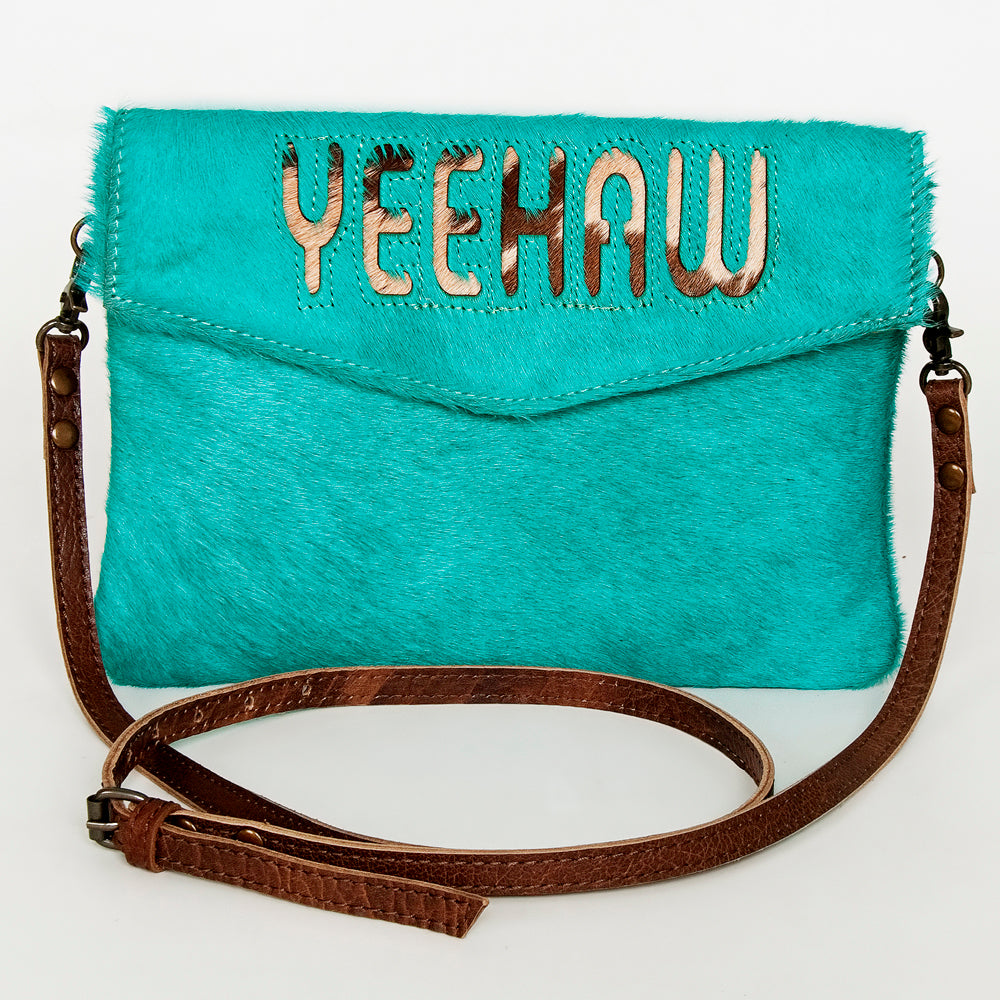 American Darling Envelope Hair-On Genuine Leather Western Women Bag Handbag Purse | for Cute