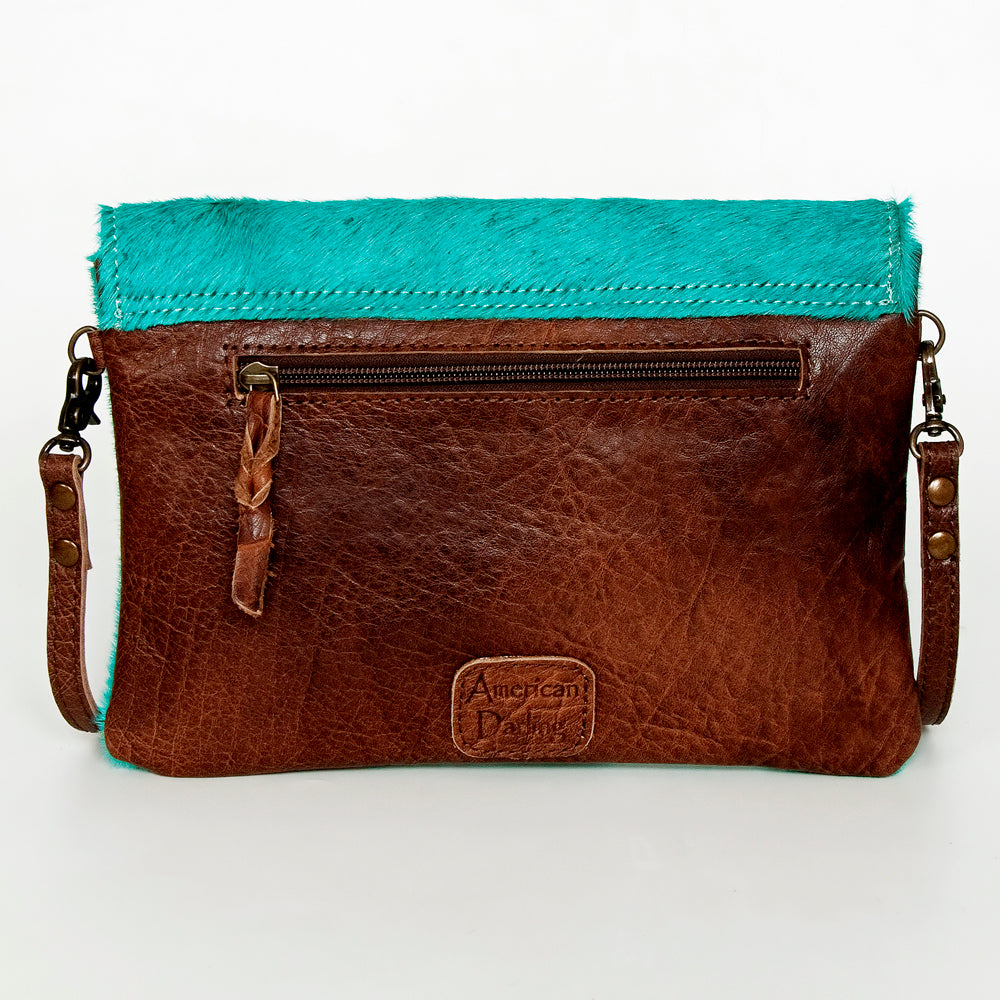 American Darling Envelope Hair-On Genuine Leather Western Women Bag Handbag Purse | for Cute