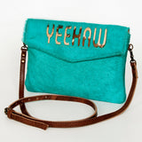 American Darling Envelope Hair-On Genuine Leather Western Women Bag Handbag Purse | for Cute