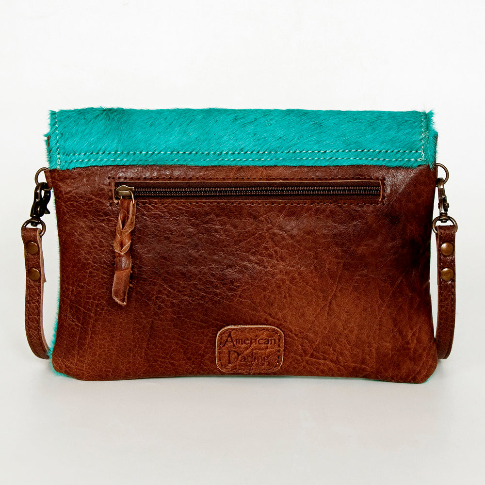 American Darling Envelope Hair-On Genuine Leather Western Women Bag Handbag Purse | for Cute