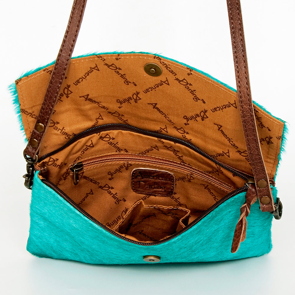 American Darling Envelope Hair-On Genuine Leather Western Women Bag Handbag Purse | for Cute