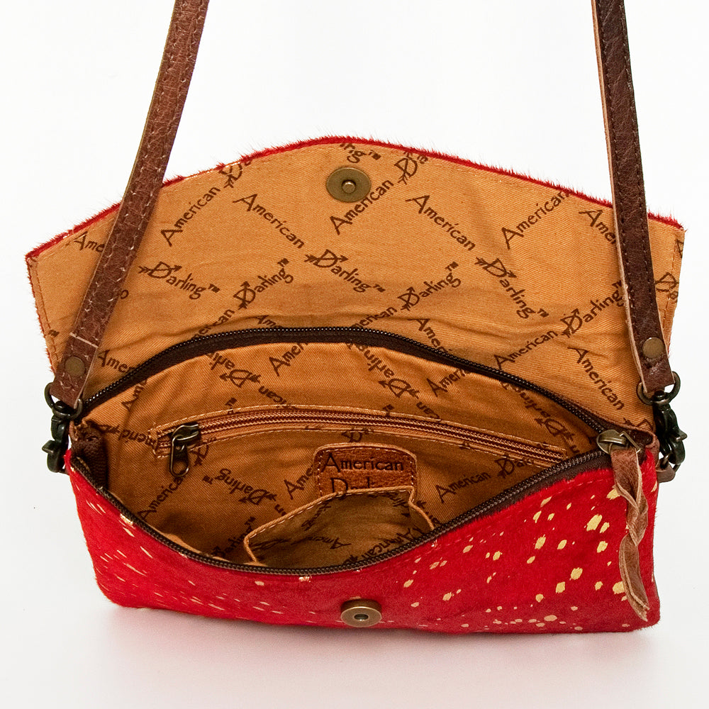 American Darling Envelope Hair-On Genuine Leather Western Women Bag Handbag Purse | for Cute