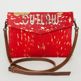 American Darling Envelope Hair-On Genuine Leather Western Women Bag Handbag Purse | for Cute