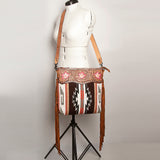 American Darling Signature Crossbody Hand Tooled Saddle Blanket Genuine Leather Women Bag Western Handbag Purse