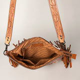 American Darling Signature Crossbody Hand Tooled Saddle Blanket Genuine Leather Women Bag Western Handbag Purse