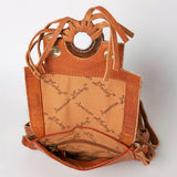 American Darling Cross Body Hand Tooled Hair on-Genuine Leather Western Women Bag Handbag Purse | Crossbody for Cute