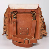 American Darling Cross Body Hand Tooled Hair on-Genuine Leather Western Women Bag Handbag Purse | Crossbody for Cute