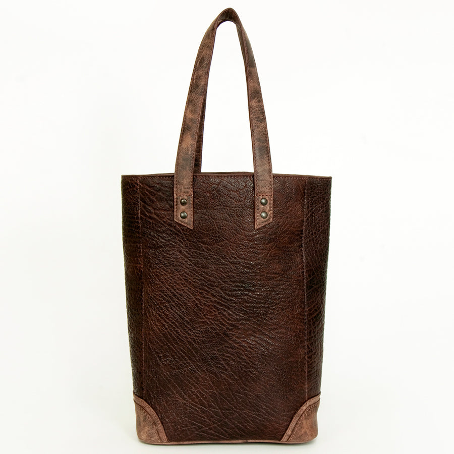 Never Mind Nmbgz135 Tote Vintage Handmade Genuine Cowhide Leather Women Bag Western Handbag Purse