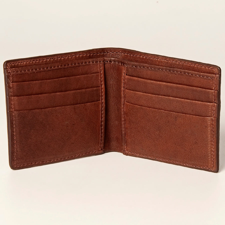 Never Mind Nmbgz136A Wallet Vintage Handmade Genuine Cowhide Leather Women Bag Western Handbag Purse