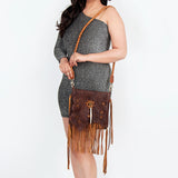 American Darling Cross Body Full Grain Genuine Leather Western Women Bag Handbag Purse | Crossbody for Cute