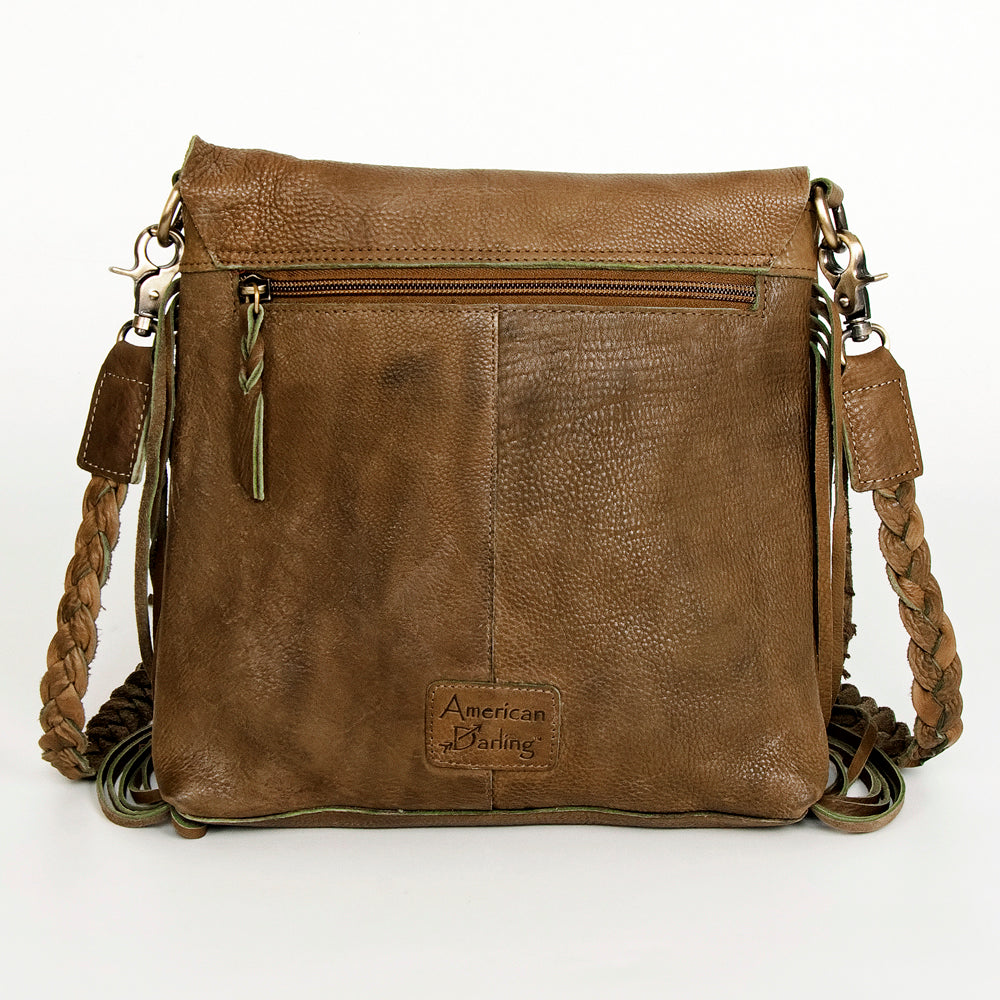 American Darling Cross Body Full Grain Genuine Leather Western Women Bag Handbag Purse | Crossbody for Cute