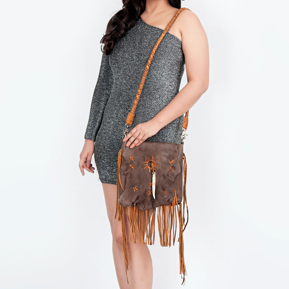 American Darling Cross Body Full Grain Genuine Leather Western Women Bag Handbag Purse | Crossbody for Cute